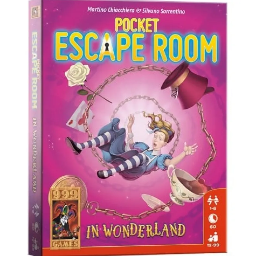 1002 Games Pocket Escape Room: in Wonderland - Breinbreker