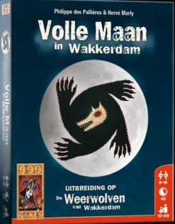 999 Games Volle Maan in Wakkerdam Kaartspel