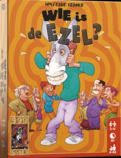 999 Games Wie is de Ezel? Kaartspel