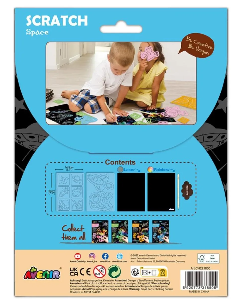 Avenir Kras met Sjablonen Ruimte