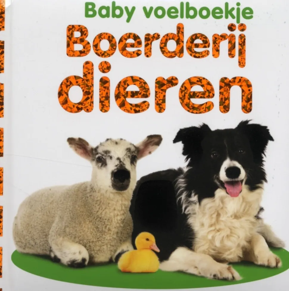 Baby voelboekje Boerderijdieren