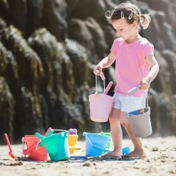 Bigjigs Emmer Stone Grey Activity Bucket