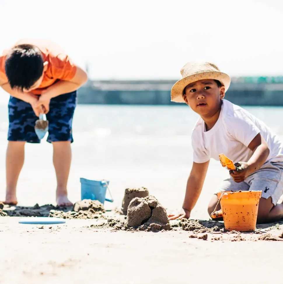 Bigjigs Emmer Stone Grey Activity Bucket
