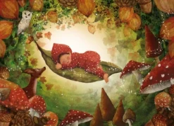 Bijdehansje Postkaart Enchanted Forest