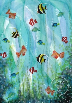 Bijdehansje Postkaart Fish