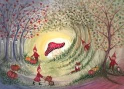 Bijdehansje Postkaart Gnomes