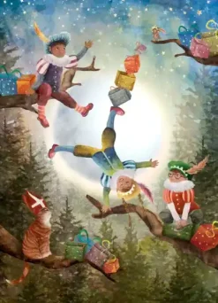 Bijdehansje Postkaart Pakjes Plezier