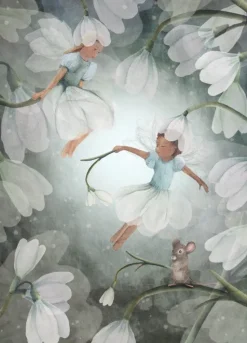 Bijdehansje Postkaart Snowdrop Wiggle