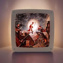 Bijdehansje Seizoensplaat Sint