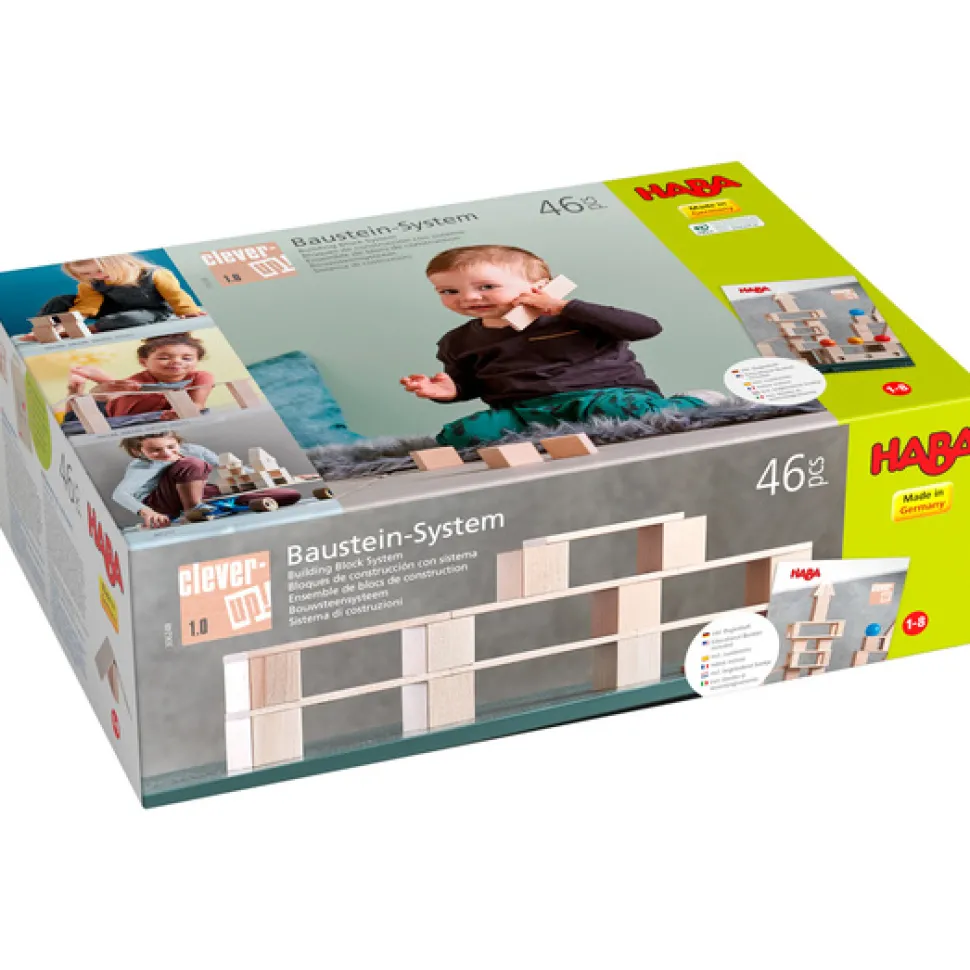 Blokken - Bouwsteensysteem Clever-Up! 1.0 (46 delen)