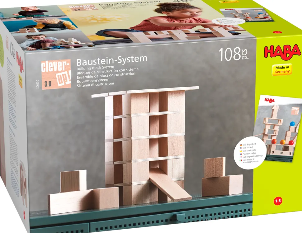 Blokken - Bouwsteensysteem Clever-Up! 3.0 (108 delen)