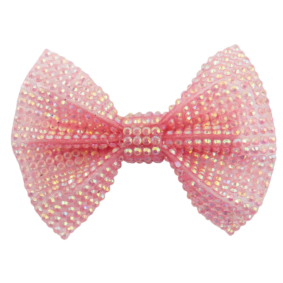 Boutique Pink Gem Bow Hairclip
