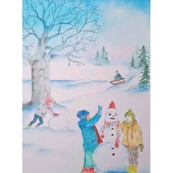 Brechtje Duijzer Ansichtkaart Winter