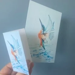 Brechtje Duijzer Minikaartje IJsvogel