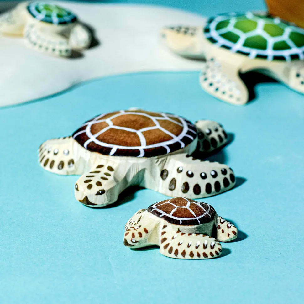 bumbu toys Baby Schildpad Bruin