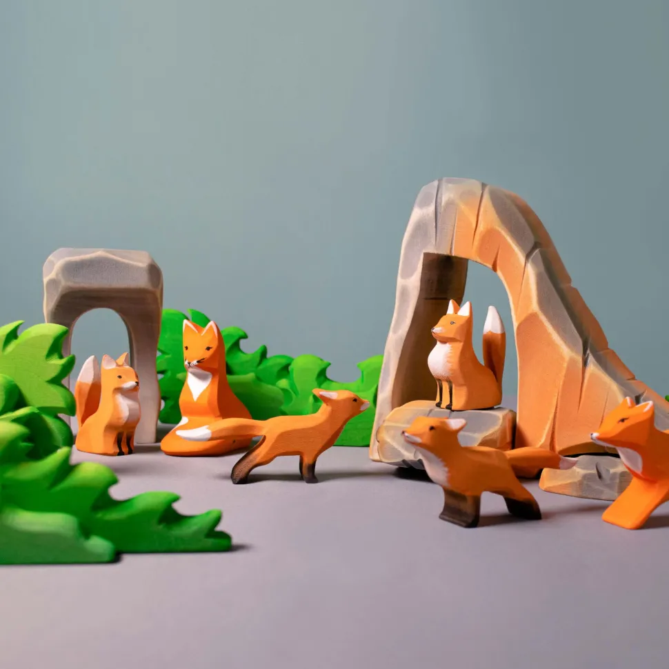 bumbu toys Vos Welp Zittend