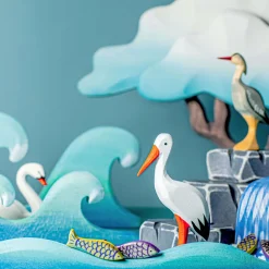 BumbuToys Ooievaar Staand