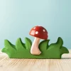 BumbuToys Paddenstoel in Gras