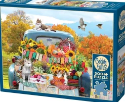 Cobble Hill Puzzel Country Truck in Autumn 500 pcs