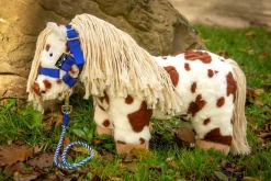 crafty ponies Halster Blauw