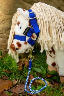 crafty ponies Halster Blauw