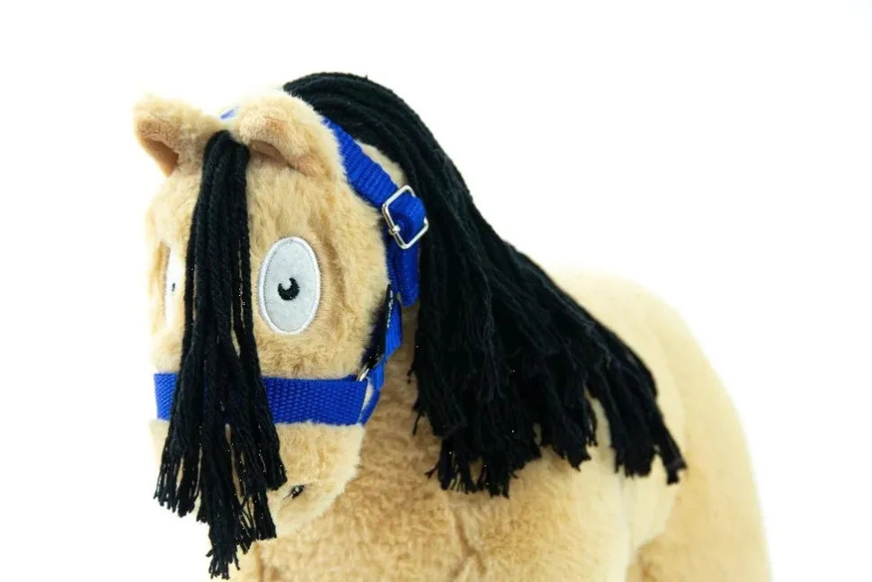 crafty ponies Halster Blauw