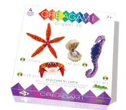 Creagami Origami Set Zeedieren 3D 4-delig