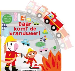 Daar komt de brandweer