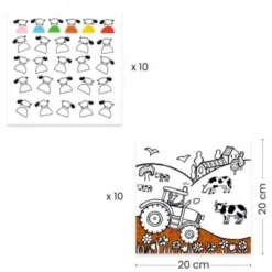 Djeco Kleurplaten Boerderij