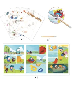 Djeco Krasplaatjes Flying Sofye