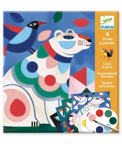 Djeco Schilderkaarten Fanciful Bestiary