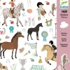 Djeco Stickers Paarden