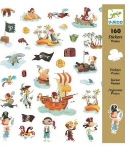 Djeco Stickerset Pirates