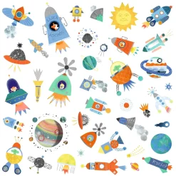Djeco Stickerset Ruimte Interstellar