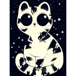 Djeco Wizzy Puzzle Cuddly cats 50 pcs