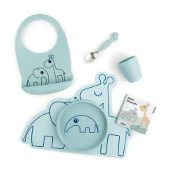 Done by Deer Kinderservies Cadeauset Siliconen Blue