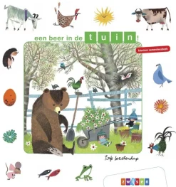 een beer in de tuin!