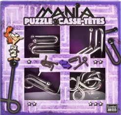 Eureka Breinbreker Puzzel Mania Set 4-delig Paars