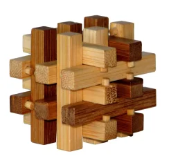 Eureka 3D Bamboo Puzzle Slide