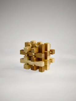 Eureka 3D Bamboo Puzzle Slide