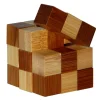 Eureka 3D Bamboo Puzzle Snake Cubes