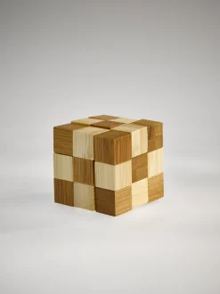 Eureka 3D Bamboo Puzzle Snake Cubes