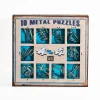 Eureka Metal Puzzle Blauw Set 10-delig