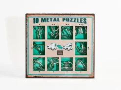 Eureka Metal Puzzle Groen Set 10-delig