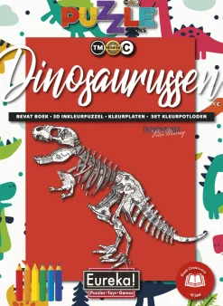 Eureka Puzzelboek 3D Dino's