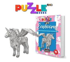 Eureka Puzzelboek 3D Eenhoorns
