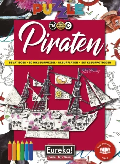 Eureka Puzzelboek 3D Piraten