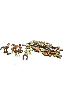 Eureka Rainbo Houten Puzzel Wild Paard 103pcs