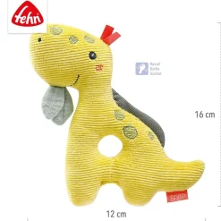 Fehn Grijpfiguur Rammelaar Dino