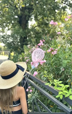 Follow the Duck Telescopisch Schepnet Roze